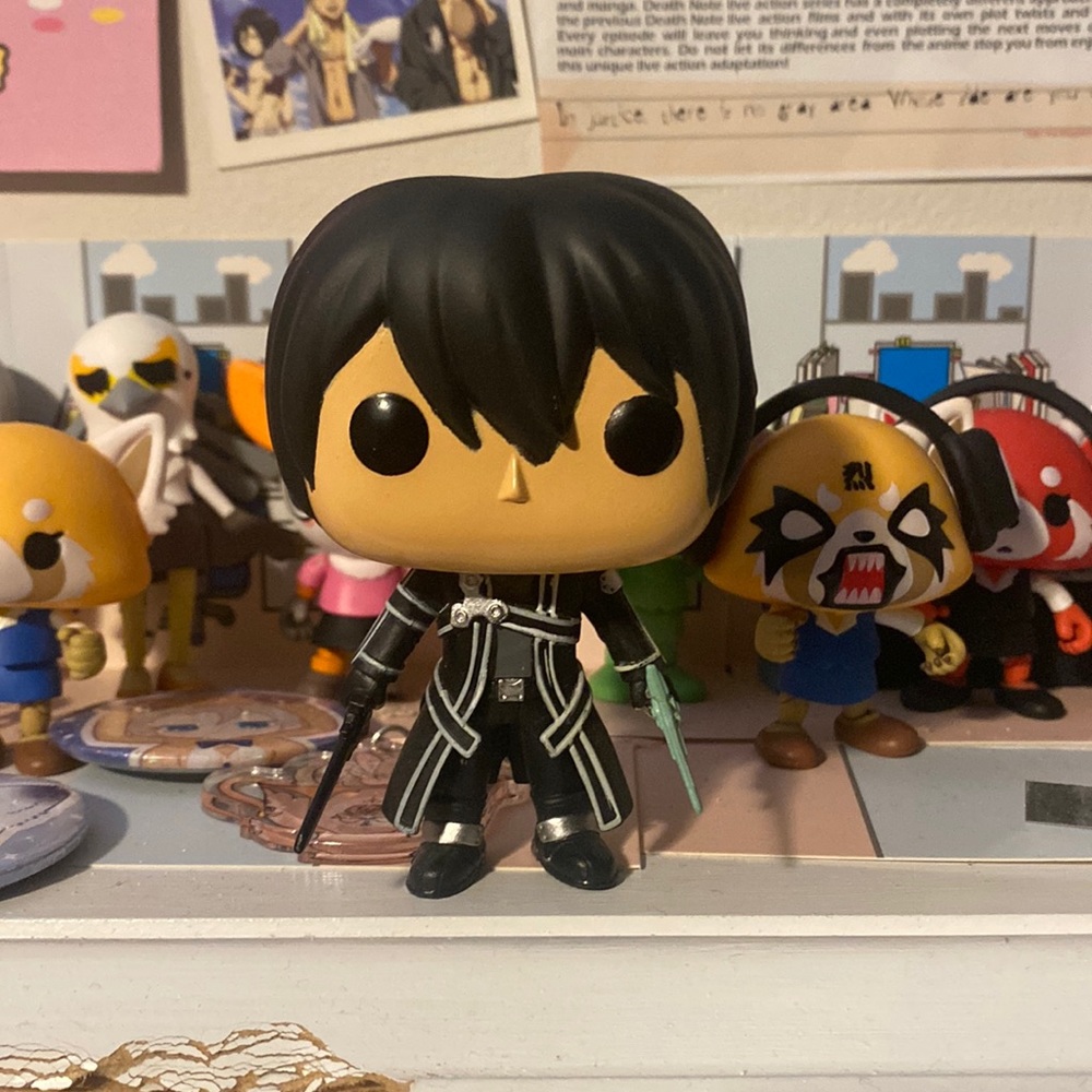 Kirito sword art online funko pop